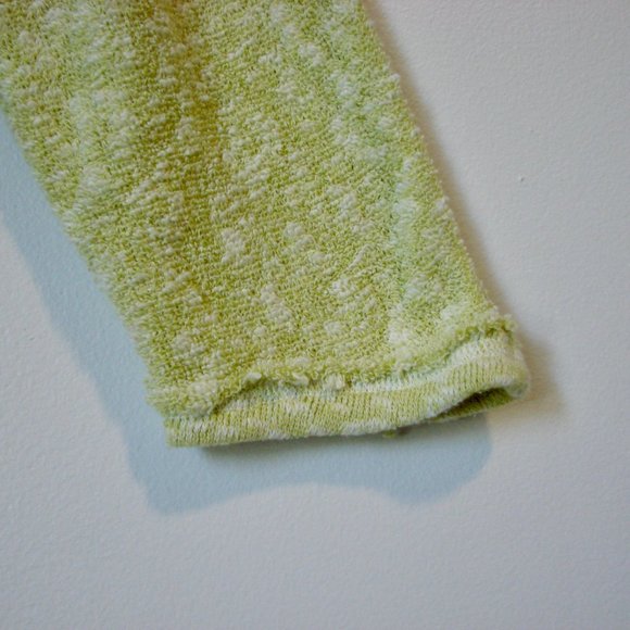 Urban Outfitters Sweater Out From Under Jada Slouchy Knubby Lime Size XS Small - Picture 8 of 14